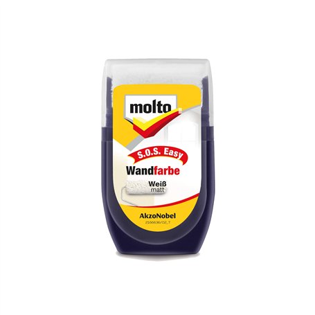 Molto S.O.S. EASY Peinture murale 30 ml Blanc