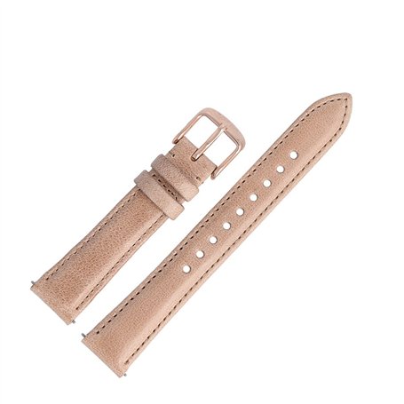 Fossil Bracelet de Montre 16mm Cuir Beige ES-4007 | LB-ES4007