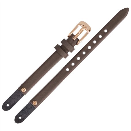 FOSSIL Bracelet de Montre 08mm Cuir Brun - ES-3862 | LB-ES3862