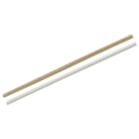 Fackelmann 54833 Lot de 30 Pailles Écoresponsables en Papier