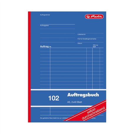 Herlitz Commande livre A5