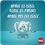 NUK Star Night Tetine pour bébé | 18-36 mois | Apaise 99 % des bébés | Sucettes en silicone sans BPA | Brille dans le noir pour