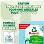 RAINETT - Pastilles Lave-Vaisselle Tout-en-Un au Bicarbonate - Résultat Brillant, Sans Traces - Etui Carton Recyclé & Recyclable