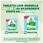 RAINETT - Pastilles Lave-Vaisselle Tout-en-Un au Bicarbonate - Résultat Brillant, Sans Traces - Etui Carton Recyclé & Recyclable