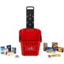 Panier de courses a roulettes garni My Market - KLEIN - 7256 - Des 2 ans
