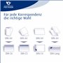 Bong Bauwens 1220481 Lot de 1000 enveloppes DL sans fenêtre (Gris) (Import Allemagne)