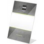 Helit Porte-menu A5 avec pied en L (Transparent)
