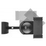 myWall HB7L Lot de 2 Supports muraux universels pour Haut-parleurs, inclinables et pivotants, Support pour Enceintes avec Charge