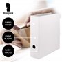 Rössler Papier 1317452090 - S.O.H.O. Classeur DIN A4 avec mécanisme à levier, largeur de dos 85 mm, special edition white, 1 piè