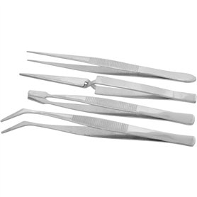 Donau Elektronik PZ54 Jeu de pinces brucelles 4 pièces