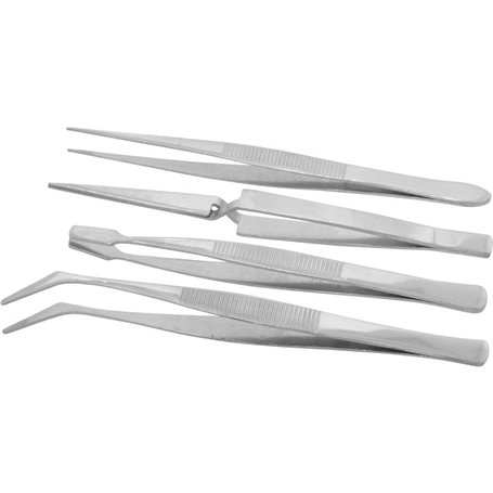 Donau Elektronik PZ54 Jeu de pinces brucelles 4 pièces