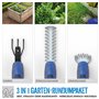 Güde Kit d'entretien de jardin avec batterie GPS 18-0 (18 V, accessoire de cisaillement à gazon, cisaille à hérissons/arbustes,