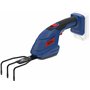 Güde Kit d'entretien de jardin avec batterie GPS 18-0 (18 V, accessoire de cisaillement à gazon, cisaille à hérissons/arbustes,