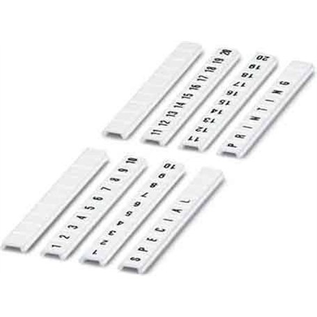 Marquage de bornes PHOENIX CONTACT ZBF5 LGS droit