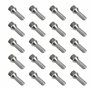 TRACER 20 Boulons de roue Boulons de roue M12 x 1.25 28mm ceinture conique 60° compatible avec Peugeot