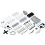 Franzis Kit modélisme, Moteur Hybride échelle 1:3, 110 pièces à insérer et Visser Module Son intégré Manuel 86 Pages avec Livre 