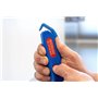 WEICON TOOLS Couteau à dégainer No. S 4-28 Multi, Dénudeur de 4 - 28 mm, fonction de dénudage 0,5 - 6 mm, Fabriqué en Allemagne