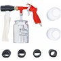 BGS Diy 3650 | Pistolet pneumatique de sablage y compris accessoires