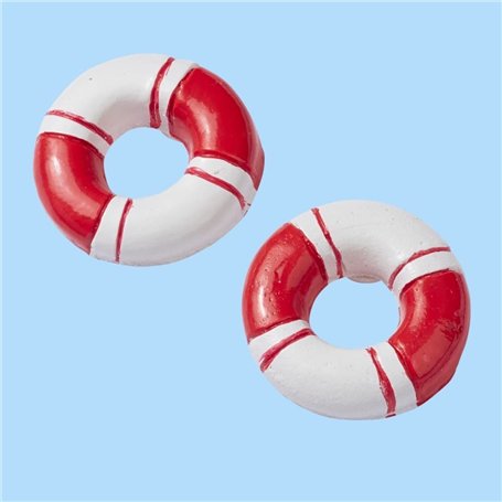 Hobbyfun Bouée de sauvetage rouge