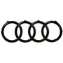 Audi 4M0071801 Ringe Zeichen Kühlergrill Black Edition Emblem Blackline Logo schwarz