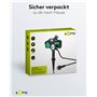 Goobay 76779 Prise de jardin 2 voies avec télécommande jusqu'à 30 m particulièrement adaptée à une utilisation en extérieur - IP