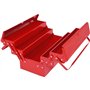 KS Tools - 999.0125 - Caisse à outils métallique - Coffret 5 compartiments - L.550 mm - Boîte à outils chantier et bricolage - C