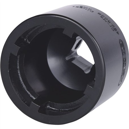KS Tools 450.5025 - Douille 1/2" à ergots intérieurs KM5 de 450.5020 - En alliage spécial - Pour Montage/Démontage de roulements