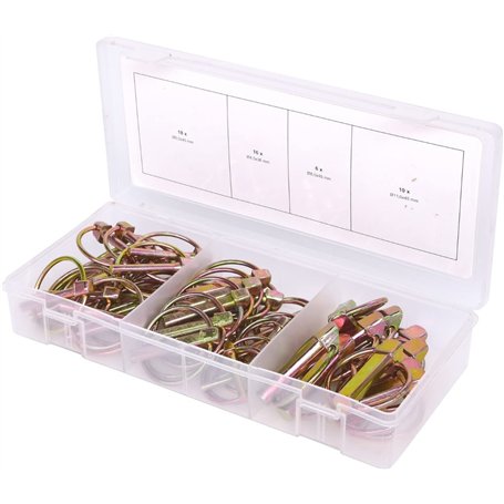 KS TOOLS 970.0550 Assortiment de goupilles clips