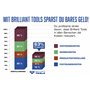 BRILLIANT TOOLS BT101922 Grattoir [Powered by KS TOOLS]