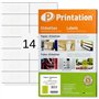 Printation Étiquettes Autocollantes 105 x 41 mm - 350 Étiquettes Multi-Usages