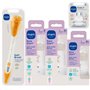 MAM Easy Start Lot de biberons anti-coliques pour nouveau-né MEGA 0+ à partir de la naissance auto-stérilisant avec tétines Skin