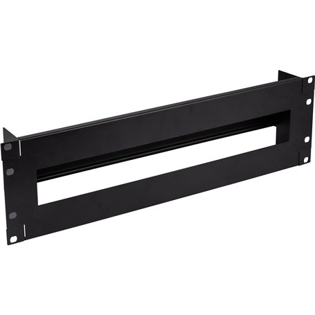 InLine® 19106B Barre de disjoncteur 3U avec rail DIN Noir 19"