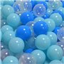 Knorrtoys 56771 Balles Set Ø 6 cm – 100 Balls/Soft Blue/White Balle