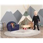 KNORRTOYS.COM Knorr Toys 68379 Happy Bear Fauteuil pour Enfant Bleu foncé