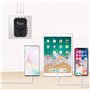LEICKE Adaptateur Chargeur de Voyage Universel 33.5W pour différents appareils routeurs (US/EU/UK/AU Plus 224 Pays), moniteurs, 