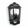 Steinel L 190 S Lanterne noir – Luminaire extérieur à détecteur de mouvement