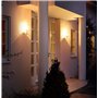 Steinel L 115 S luminaire á capteur Blanc – Détecteur de mouvement 240° et une zone de détection de 8 m, d’un verre cristallin,