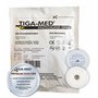 Tiga-Med ECG Lot de 100 électrodes en gel solide 43 mm