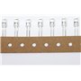 Lumetheus LED Diodes électroluminescentes 5mm couleur Blanc 7000 mcd 20 pièces 2 - 3V 2 Pin LEDs Ampoule Diode à souder