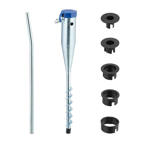 Relaxdays Douille de Sol