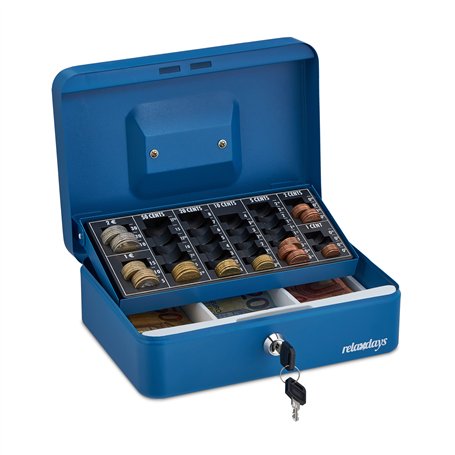 Relaxdays Caisse à Monnaie