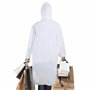welsberg 2x Poncho Pluie Imperméable avec capuche et manches, Cape de Pluie réutilisable pour adultes Unisexe, taille unique, tr