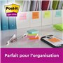 Post-it Z-Notes Autocollantes Super Sticky, Couleurs Oasis, Pack de 5 Blocs, 90 Feuilles par Bloc, 76 mm x 76 mm - Feuillets Sup