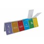 TimeTEX - Tableau à rabat | Apprentissage des fractions les plus importantes et leur représentation. 20 blocs de rabats de coule