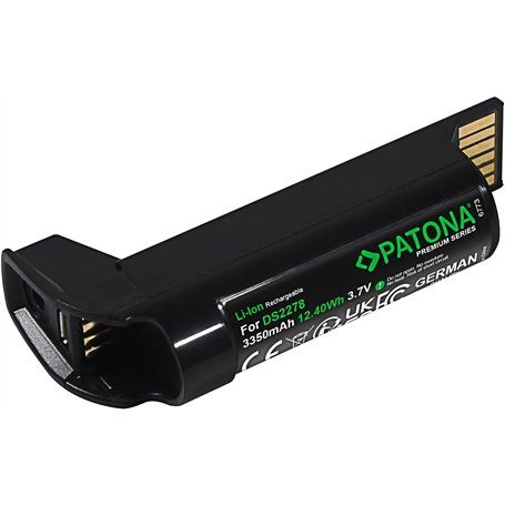 PATONA Premium Batterie Remplacement pour Zebra BT-000317-01 BTRY-DS22EAB0E-00 CR2278 CR2278-PC DS22 DS2208 DS2278 DS2278-HC DS2