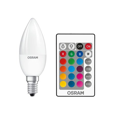 Osram Lampes Retrofit RGBW avec télécommande Ampoule LED