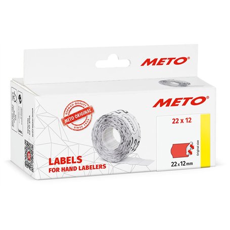 Meto Étiquettes pour étiqueteuse manuelle