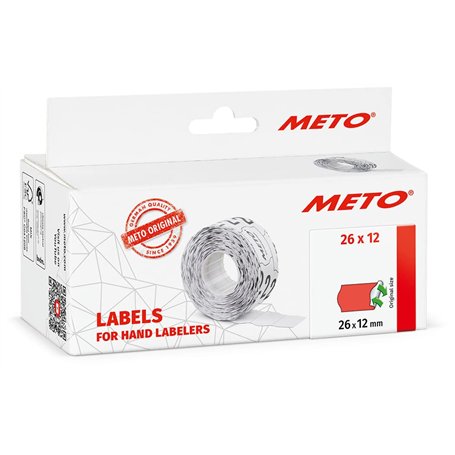 Meto Étiquettes pour étiqueteuse manuelle