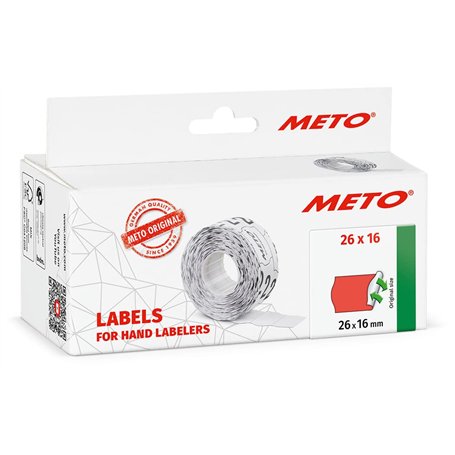 Meto Étiquettes pour étiqueteuse manuelle
