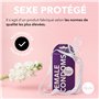 Loovara Préservatifs féminins sans latex 3 pièces - 3 préservatifs pour les femmes, dispositif médical, hypoallergénique, extra 
